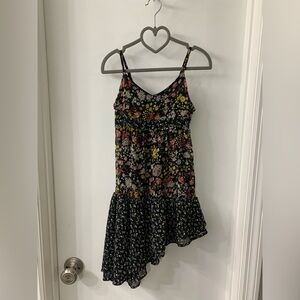 Art Class Black Floral Dress